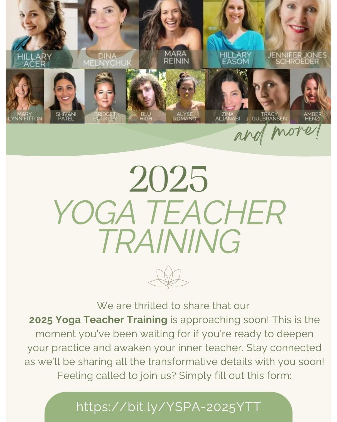 Our next Yoga Teacher Training is coming this fall! 🍂 Deepen your practice and grow in this powerful journey of learning, connection, and transformation. 💫
Exciting details are coming your way soon! 🧘♀️💛 Share your details with us here: https://bit.ly/YSPA-2025YTT
#yogasourcepaloalto #yoga #selfcare #wellness #healthylifestyle #yogateachertraining #wellandgood #follow #fyp