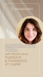 Join Natalie Javid every Tuesday and Thursday at 7:30 PM for Restorative Yoga — an invitation to pause, exhale, and return to yourself.
#yogasourcepaloalto #yoga #selfcare #wellness #healthylifestyle #wellandgood #follow #fyp
